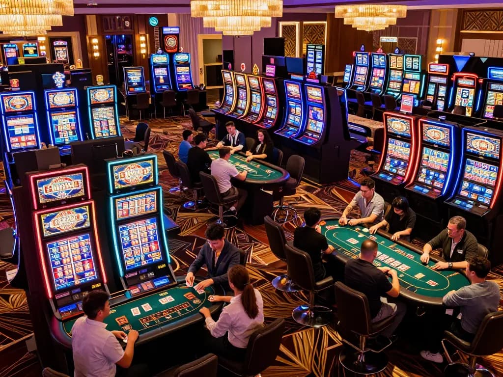 Sunwin gamers engaged at vibrant casino tables enjoying thrilling gameplay experiences