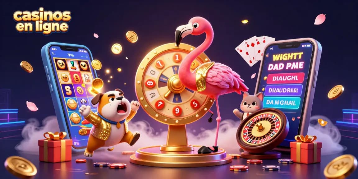 Jouez aux casinos en ligne avec cette scène dynamique de jeu captivante et originale.