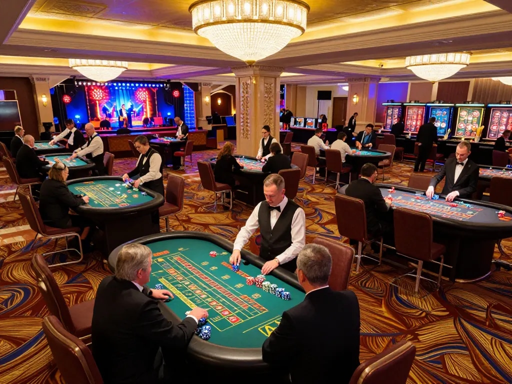 Players engaged in thrilling roulette games at 777x casino, showcasing vibrant ambiance and excitement.