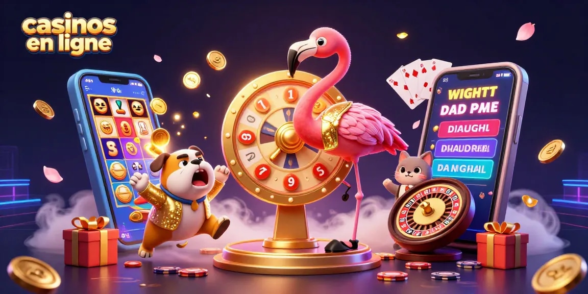 Jouez aux casinos en ligne avec cette scène dynamique de jeu captivante et originale.