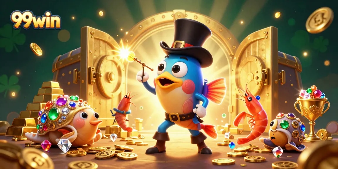 Experience thrilling gameplay at 99win with vibrant treasures and captivating characters, engaging in lucrative gambling adventures.