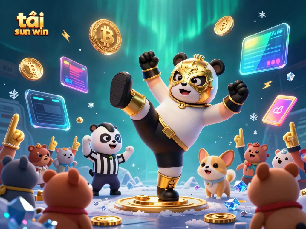 Engage in excitement and download tải sun win with a vibrant casino scene featuring animated characters.