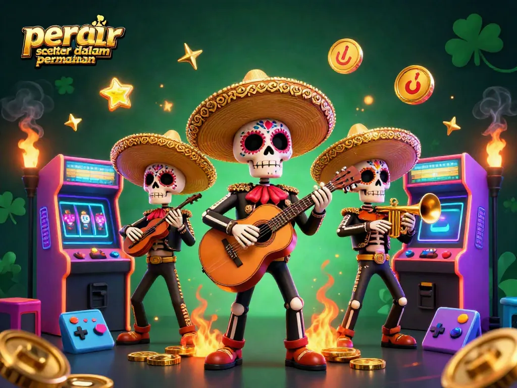 Menjelajahi peran scatter dalam permainan slot dengan ilustrasi menarik dari karakter dan elemen kasino.