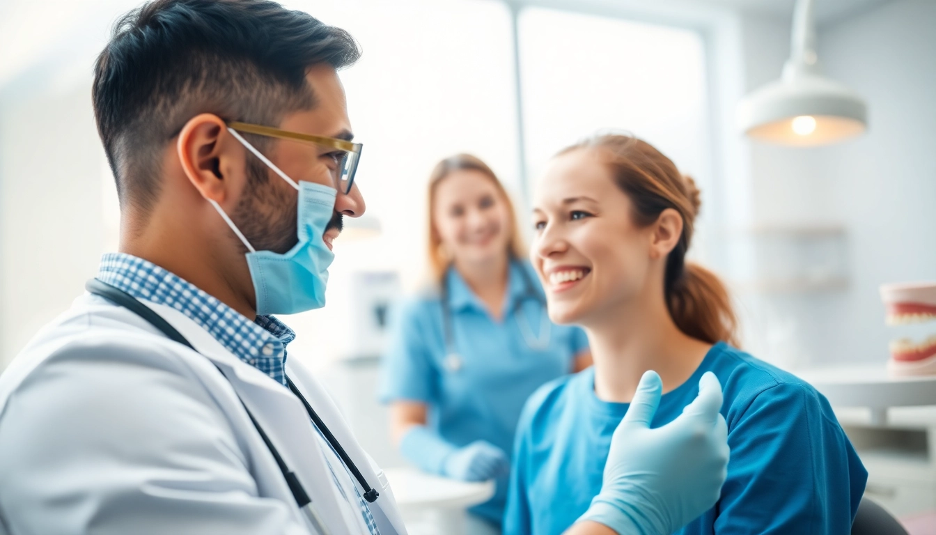 Engaging consultation at newsmilelife featuring expert guidance for dental health.