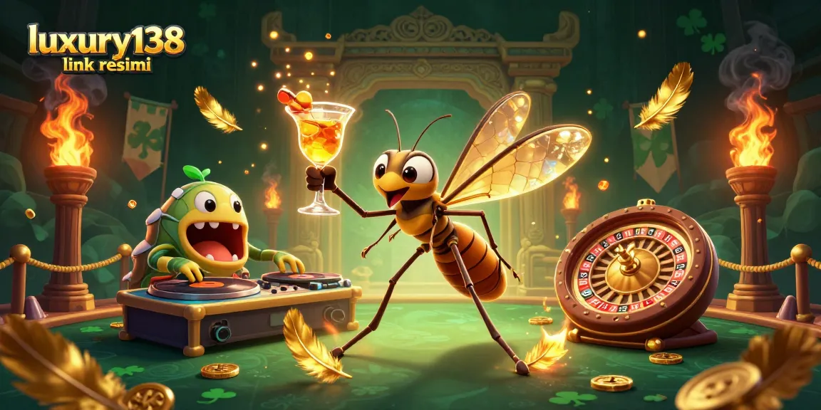 Engage with the vibrant scene featuring luxury138 link resmi, showcasing unique casino elements in action.