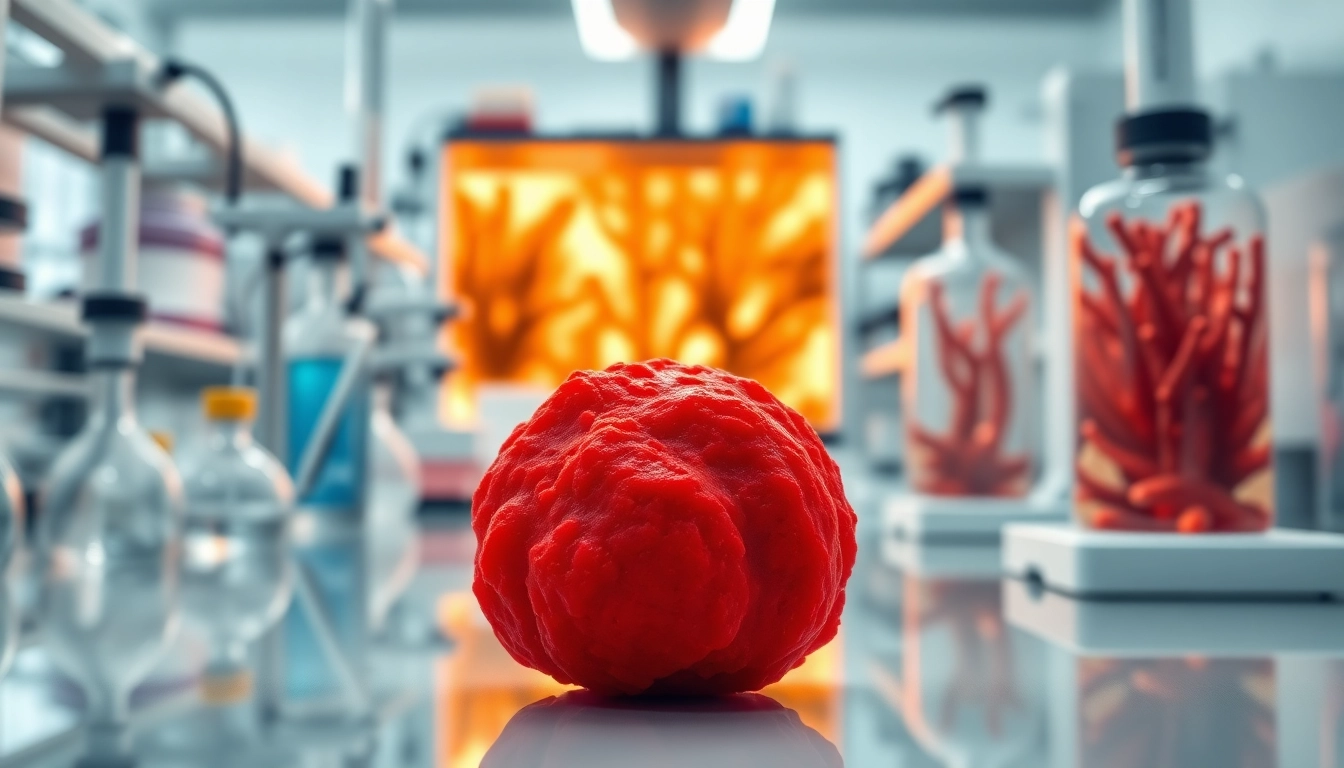 Explore the strongest antioxidant in nature, Astaxanthin, showcased in a lab setting.