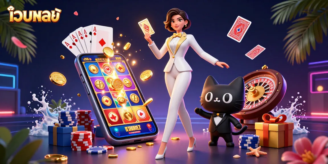 เล่นเกมที่น่าตื่นเต้นที่ เว็บตรง กับผู้เล่นที่มีเสน่ห์กำลังสับไพ่ โดยมีองค์ประกอบการพนันที่ดึงดูดใจ