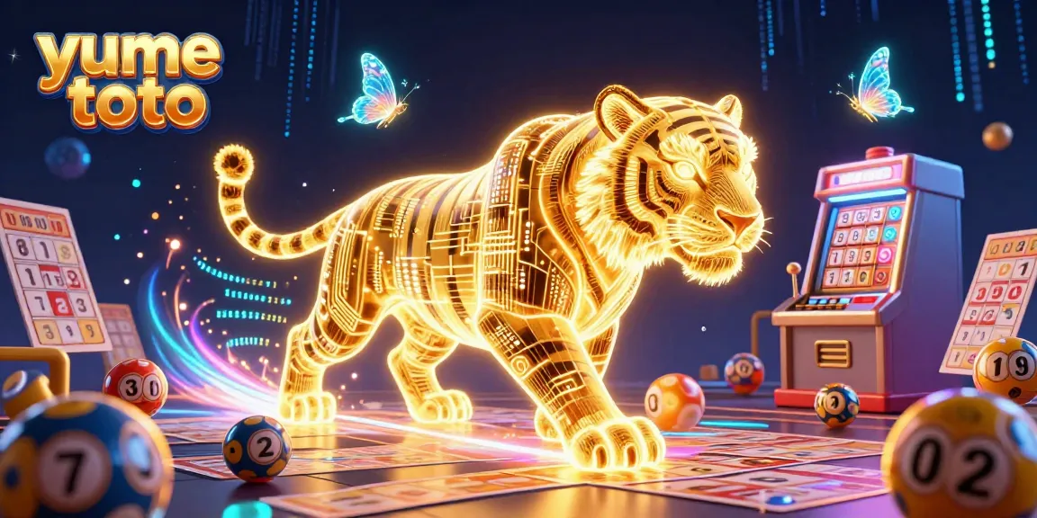 Engage with yume toto lottery gameplay featuring a vibrant neon-lighted fantasy environment.