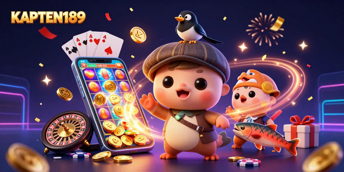 KAPTEN189 memanjakan pemain dengan permainan slot online yang menguntungkan dan menyenangkan.