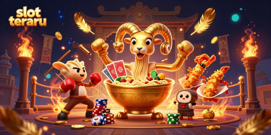 Experience the thrill of slot terbaru with our vibrant casino illustration featuring engaging characters and dynamic elements.