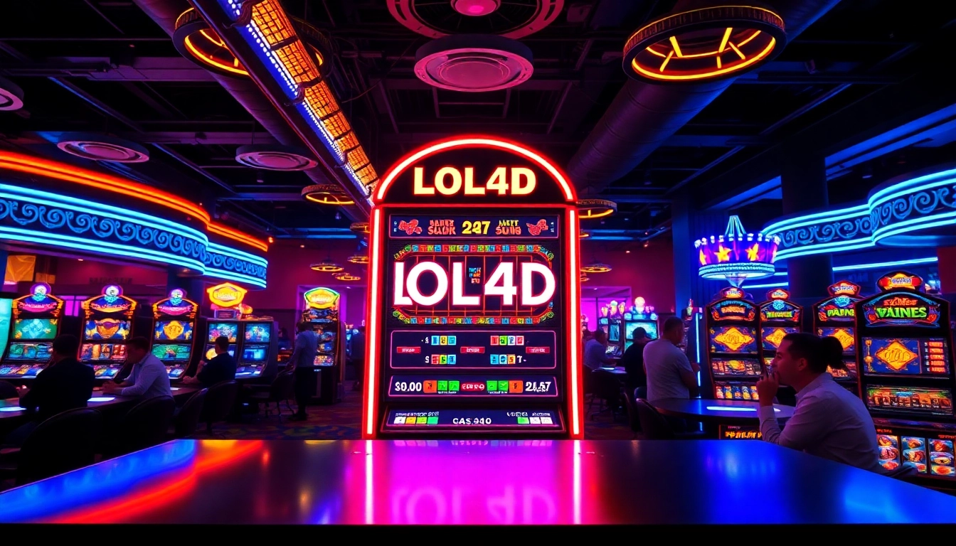 Bermain di LOL4D dengan mesin slot berwarna-warni yang menarik perhatian.