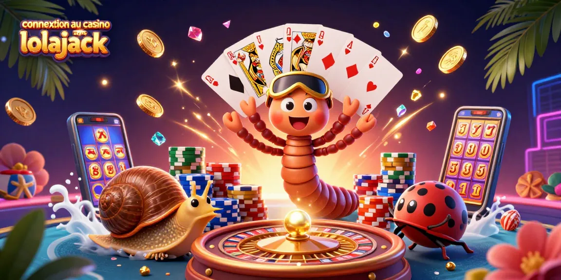 Experience thrilling gameplay with connexion au casino lolajack featuring vibrant casino elements.