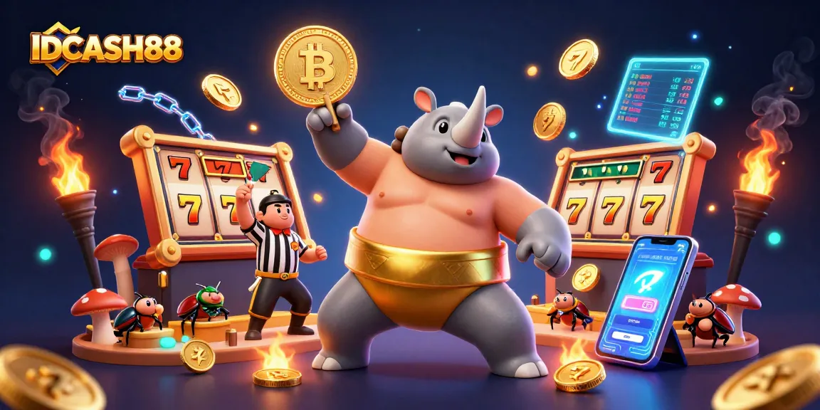Engage in thrilling 3D action with IDCASH88's slot games featuring exciting characters and golden rewards.