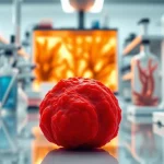 Explore the strongest antioxidant in nature, Astaxanthin, showcased in a lab setting.