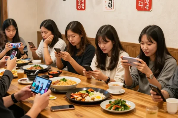 Engage with Asian culture through https://hanadultalk.com in a vibrant social cafe setting.